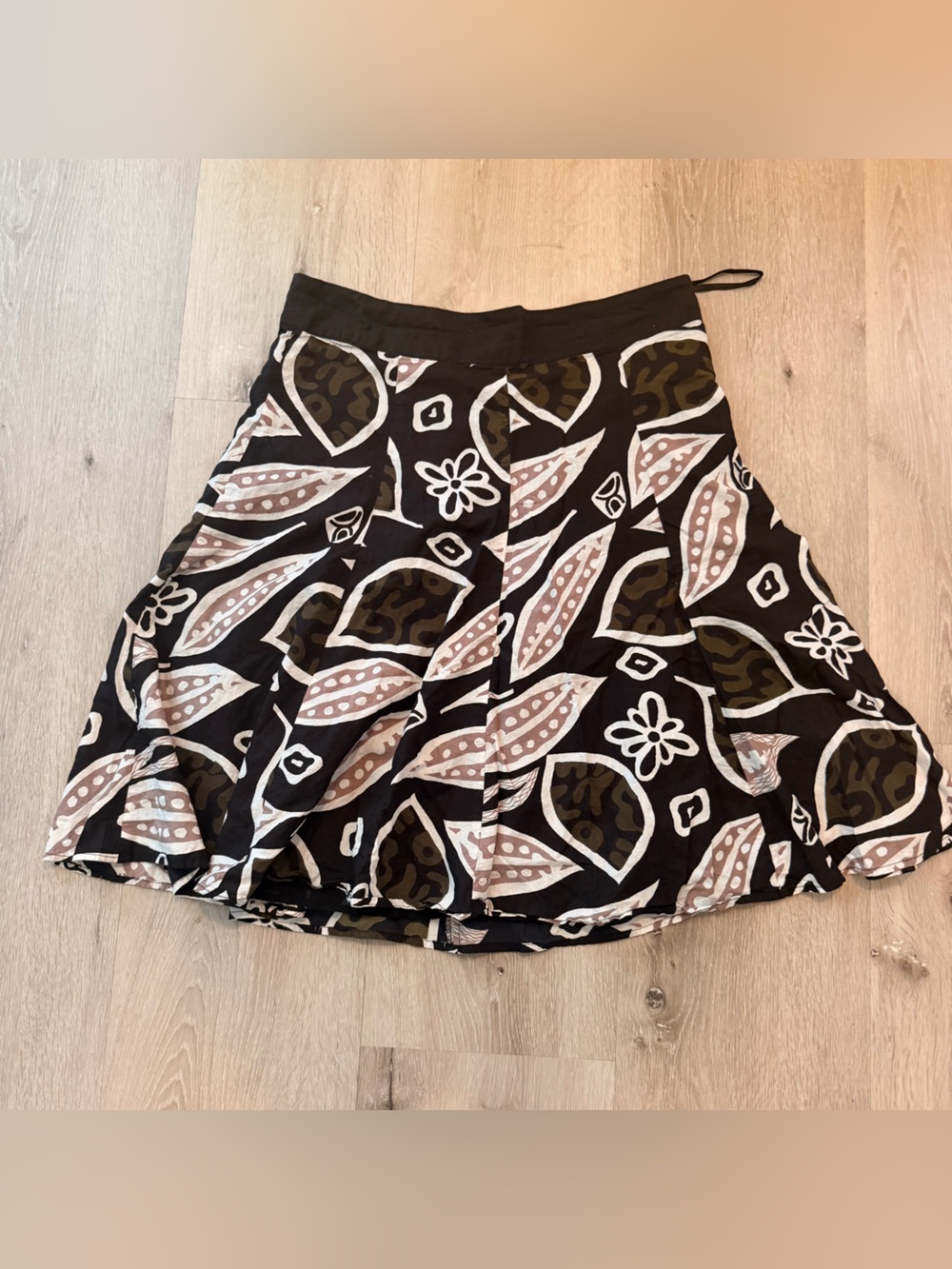 VINTAGE Y2K DIMRI Boho Abstract Midi Skirt - Size L